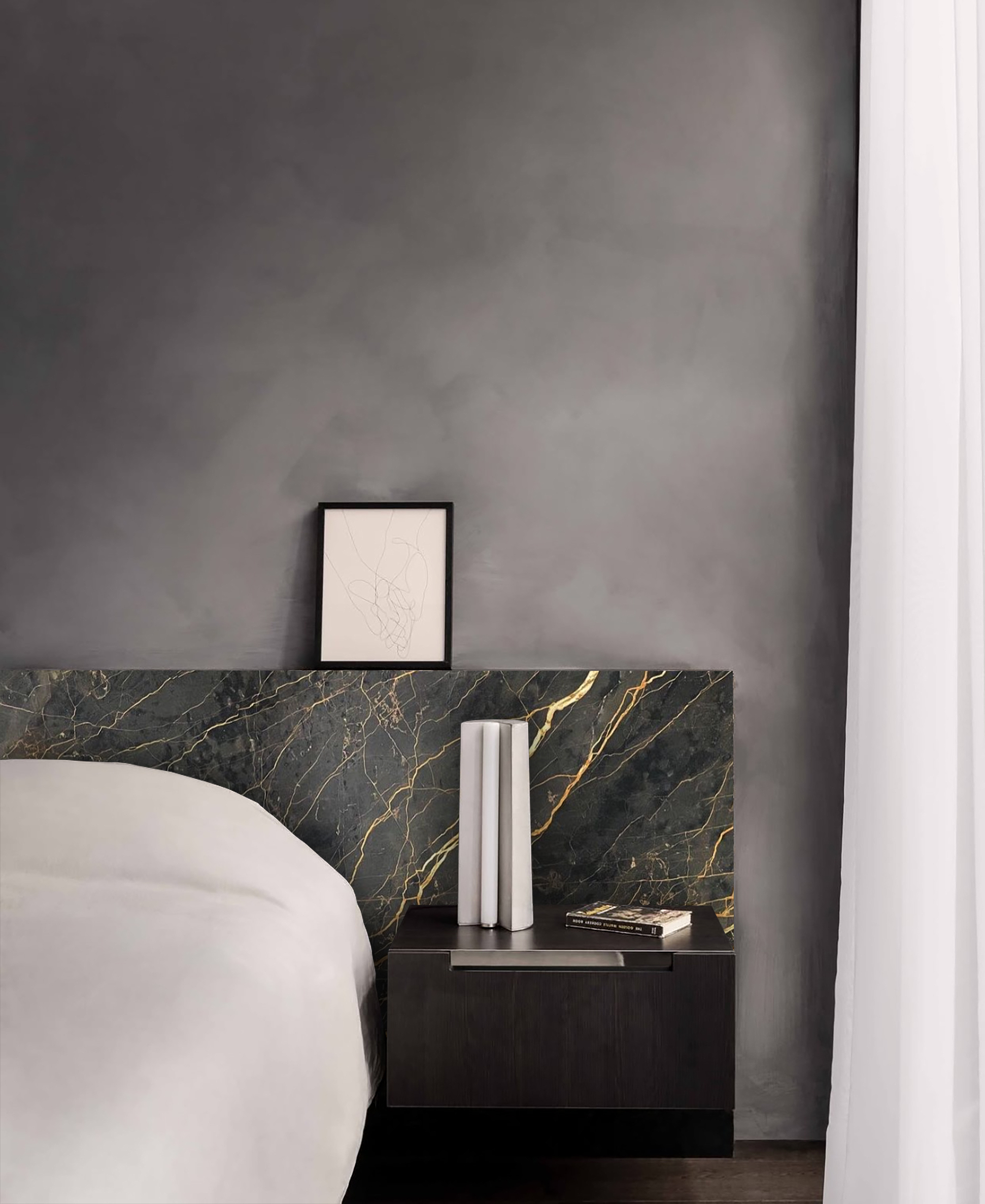 New Port Laurent marble bead head