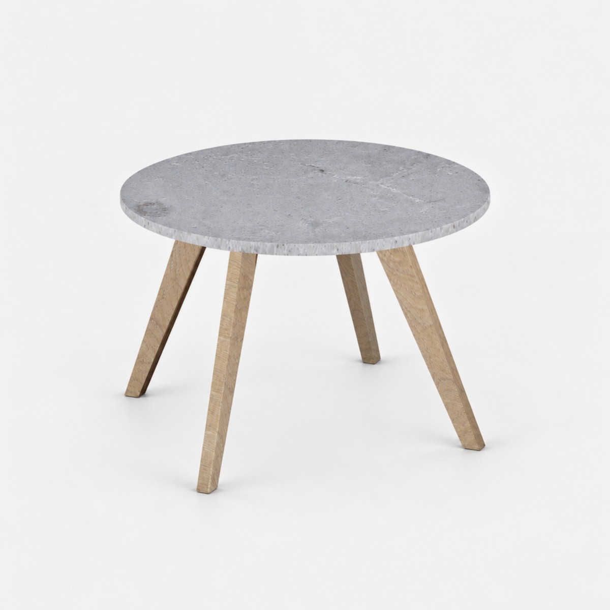 Coffee Table Alpaca White Base – Blanco Drift