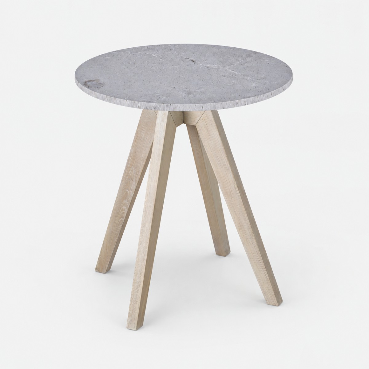 Side Table Alpaca White Base – Blanco Drift