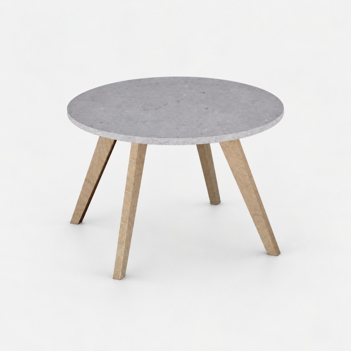 Coffee Table Alpaca White Base – Clamshell