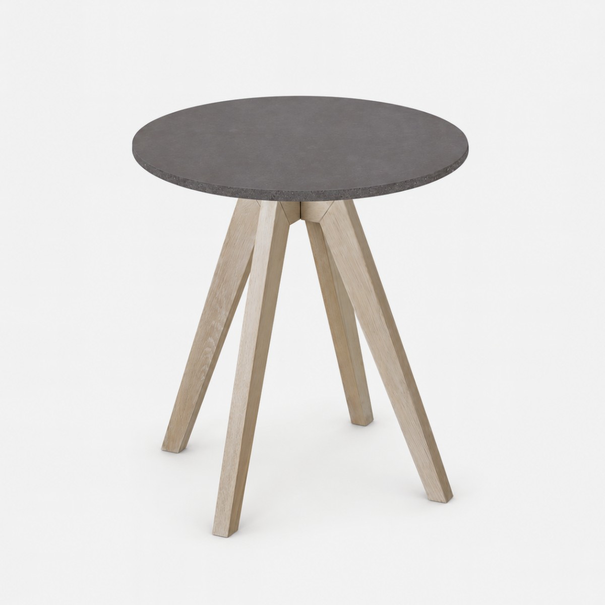 Side Table Alpaca White Base – Storm