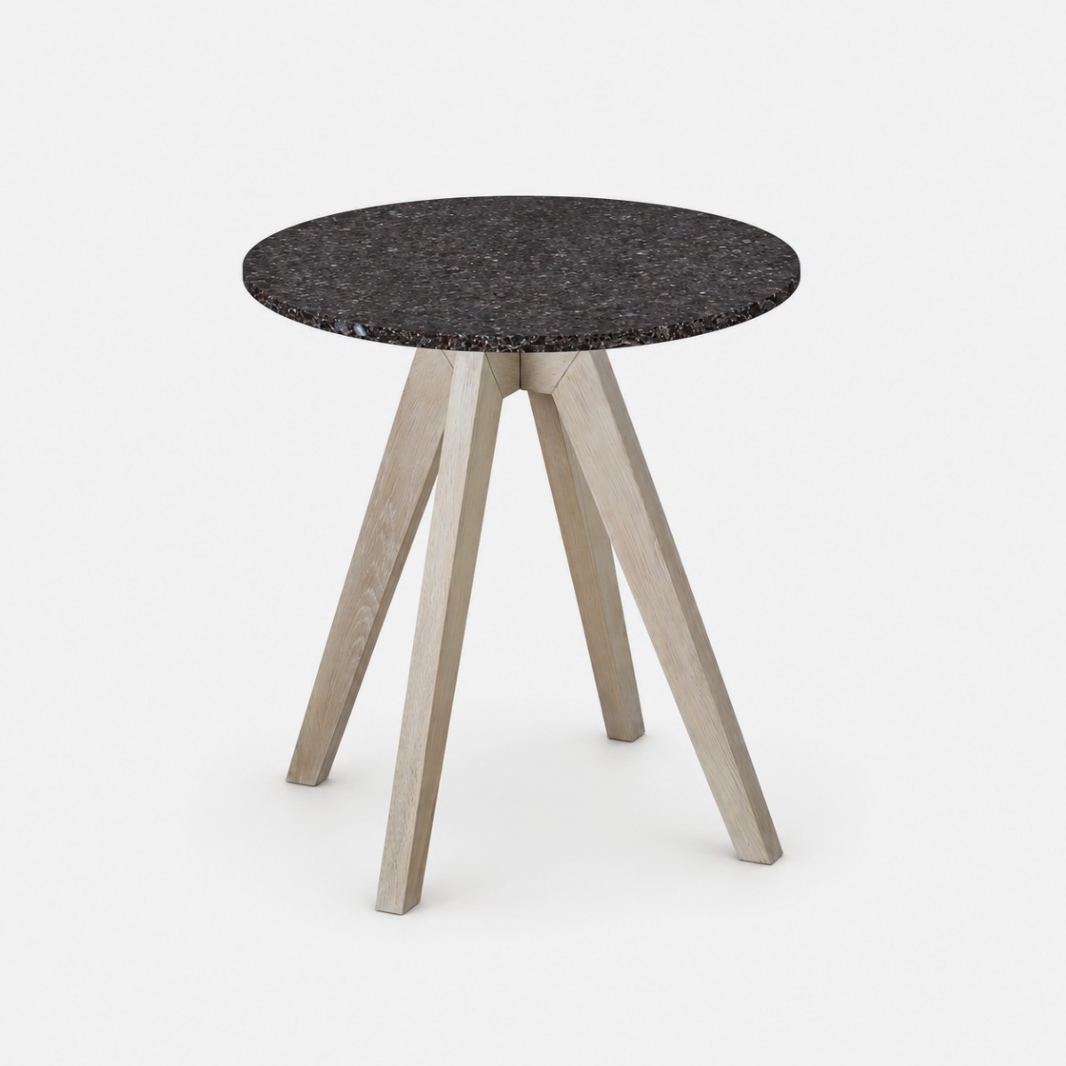 Side Table Alpaca White Base – Wild Rock