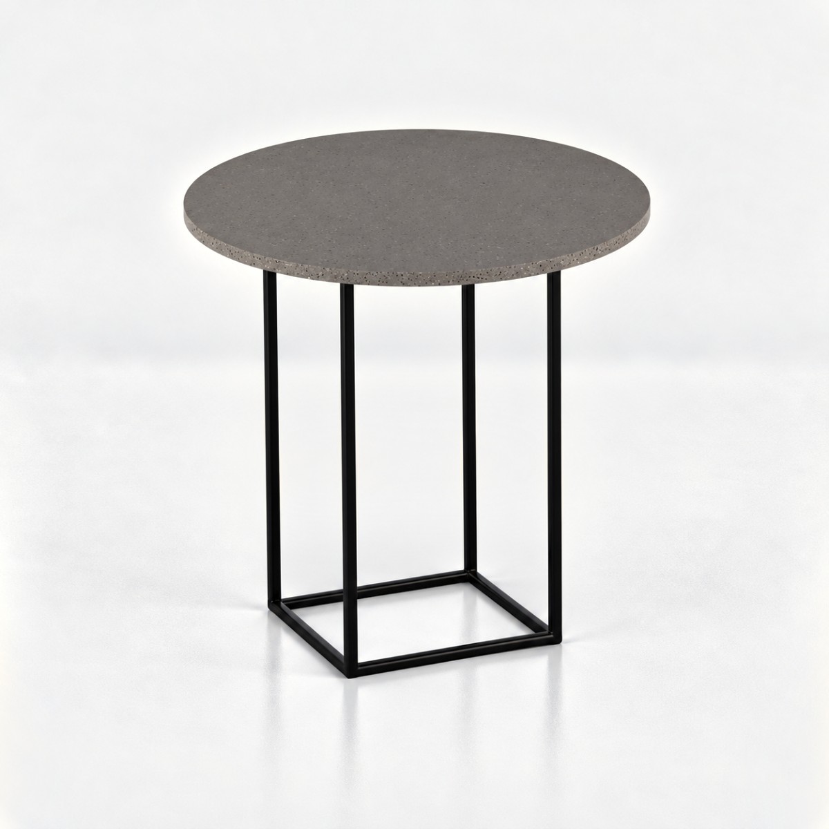 Side Table ST2 Black Steel Base – Urban
