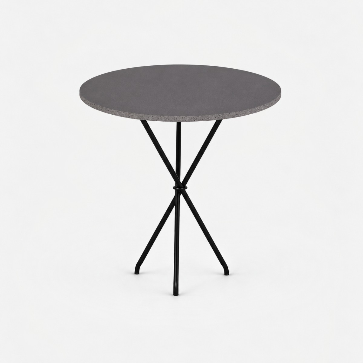 Side Table ST3 Black Steel Base – Urban
