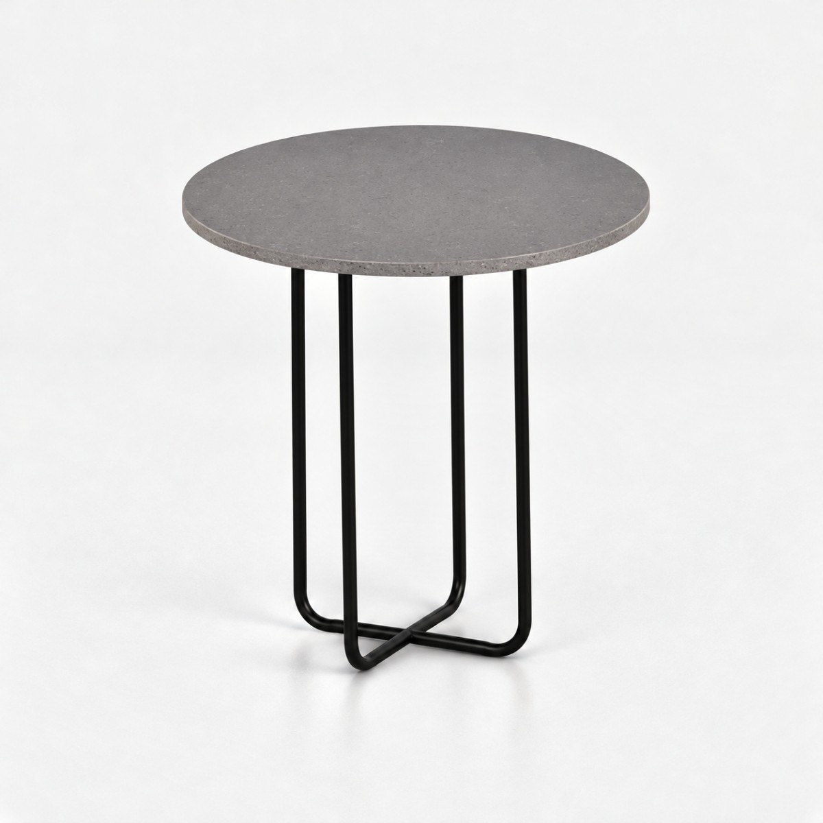 Side Table ST1 Black Steel Base – Urban