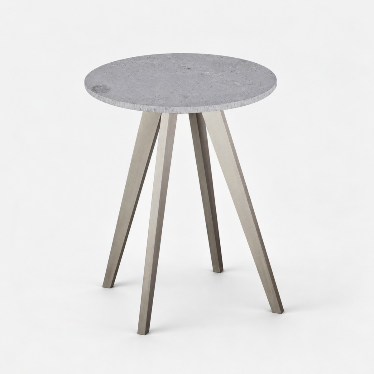 Cafe Table Alpaca White Base – Bianco Drift