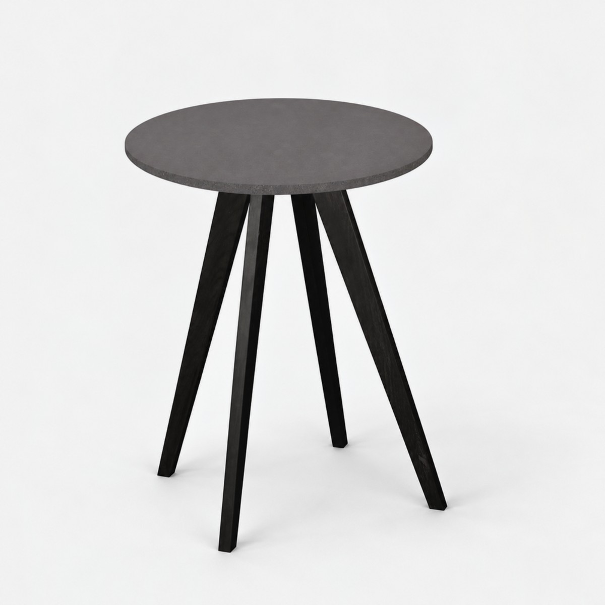 Cafe Table Black Base – Storm