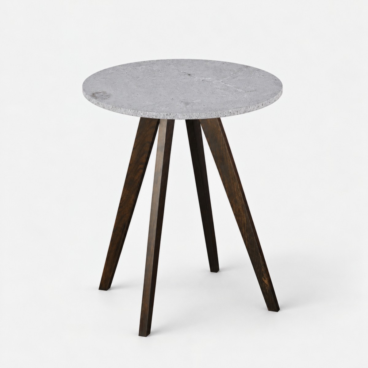 Cafe Table Charcoal Base – Bianco Drift