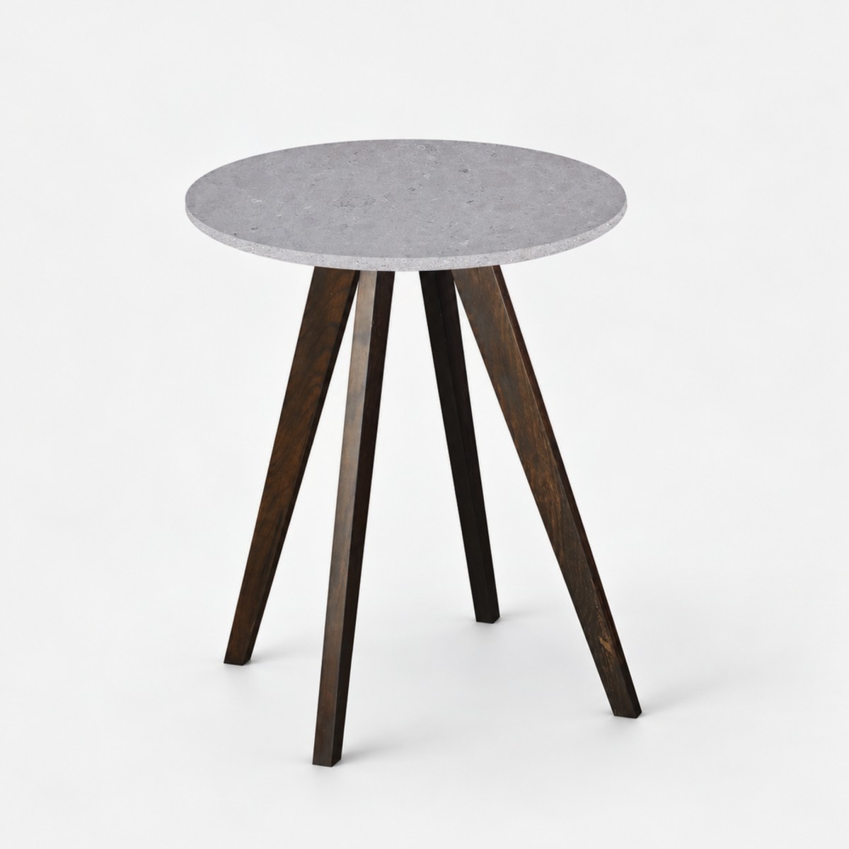 Cafe Table Charcoal Base – Clamshell
