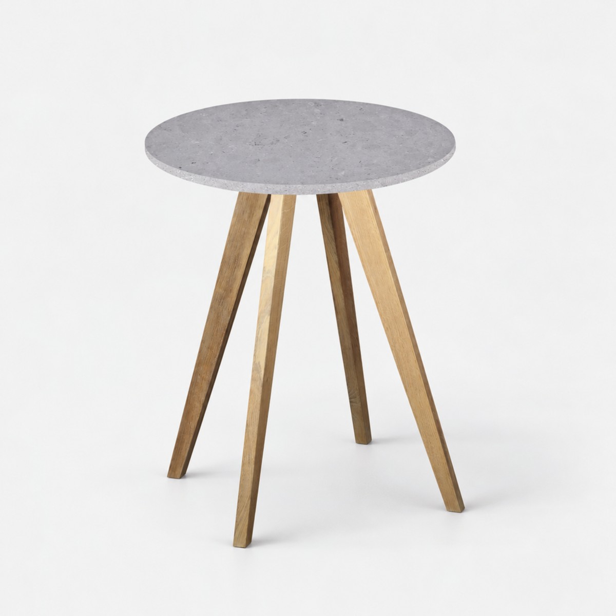 Cafe Table Natural Base – Clamshell