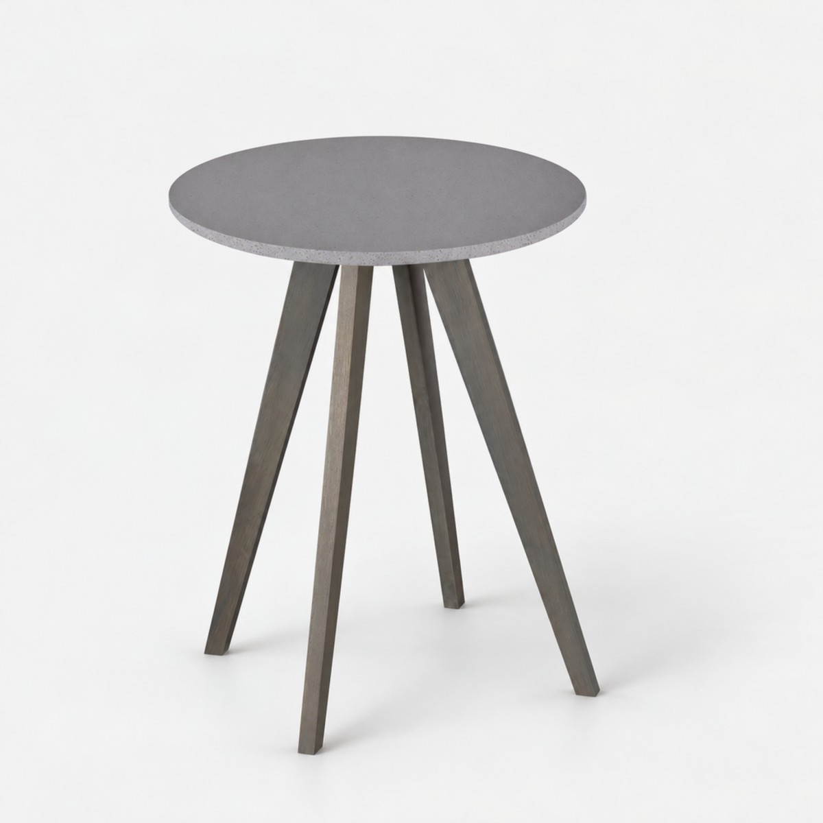 Cafe Table Urban Grey Base – Zinc