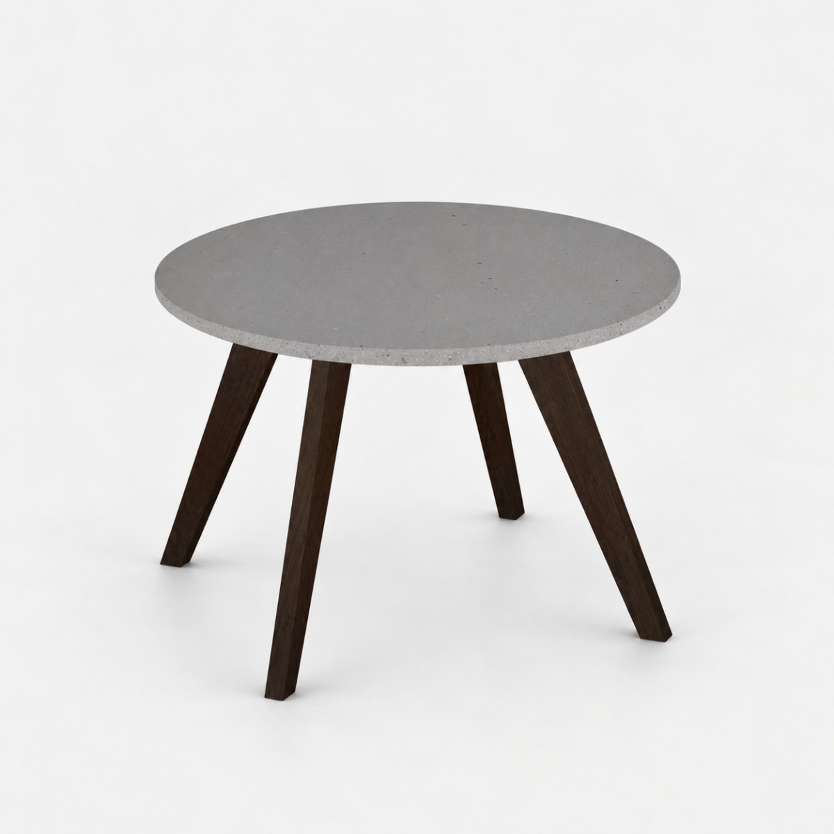 Coffee Table Charcoal Base – Raw Concrete
