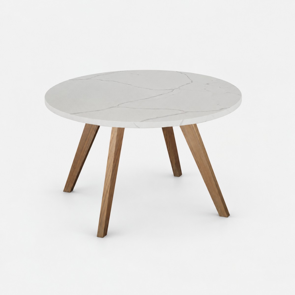 Coffee Table Natural Base – Calacatta