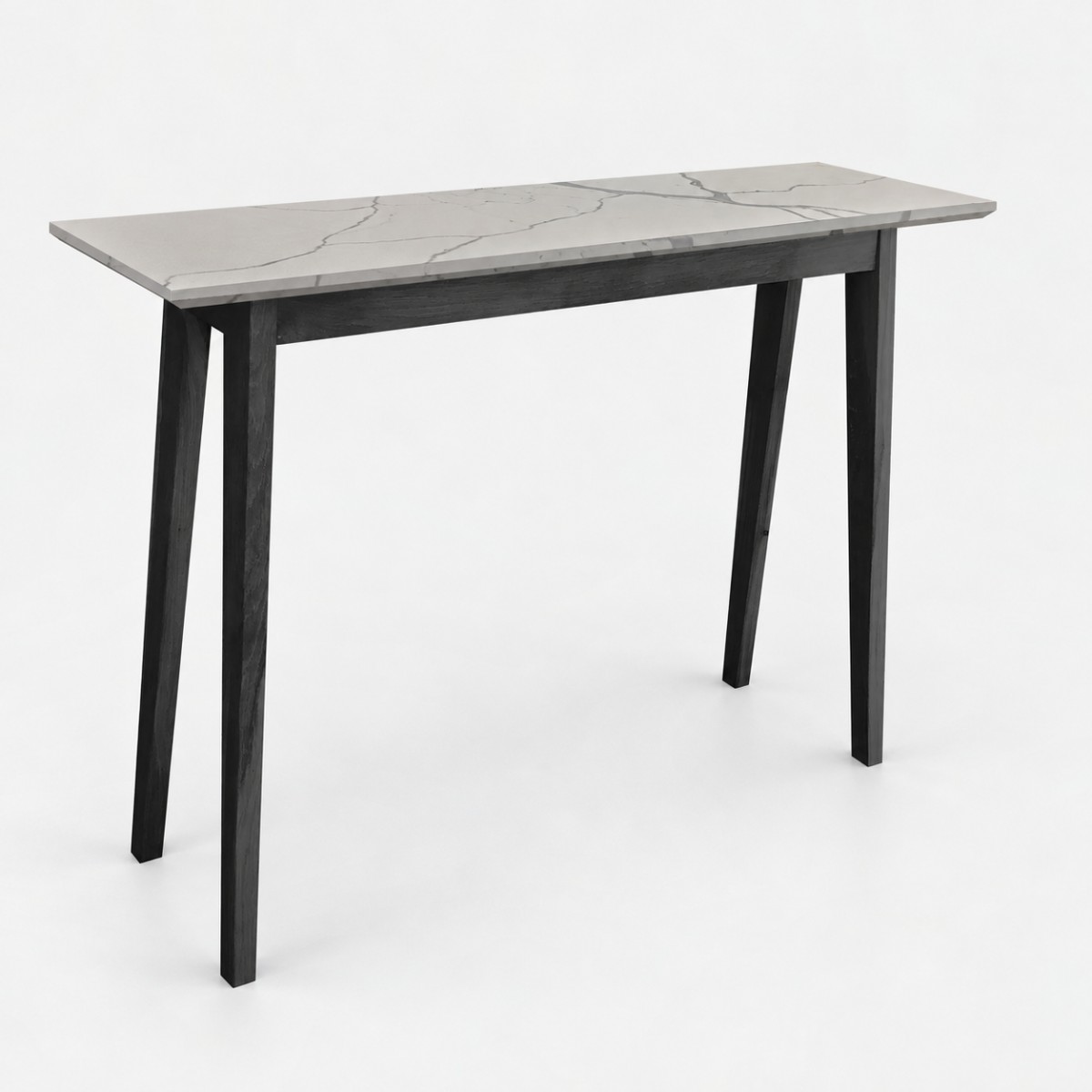 Console Table Black Base – Calacatta