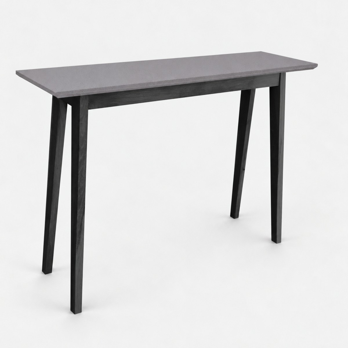 Console Table Black Base – Zinc