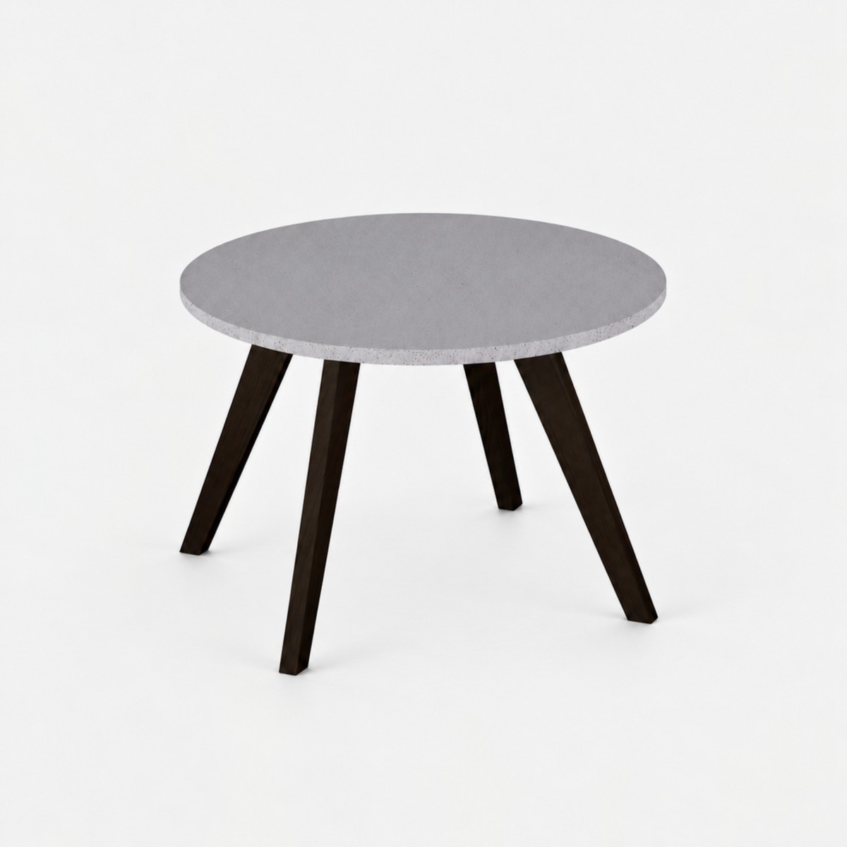 Coffee Table Black Base – Zinc
