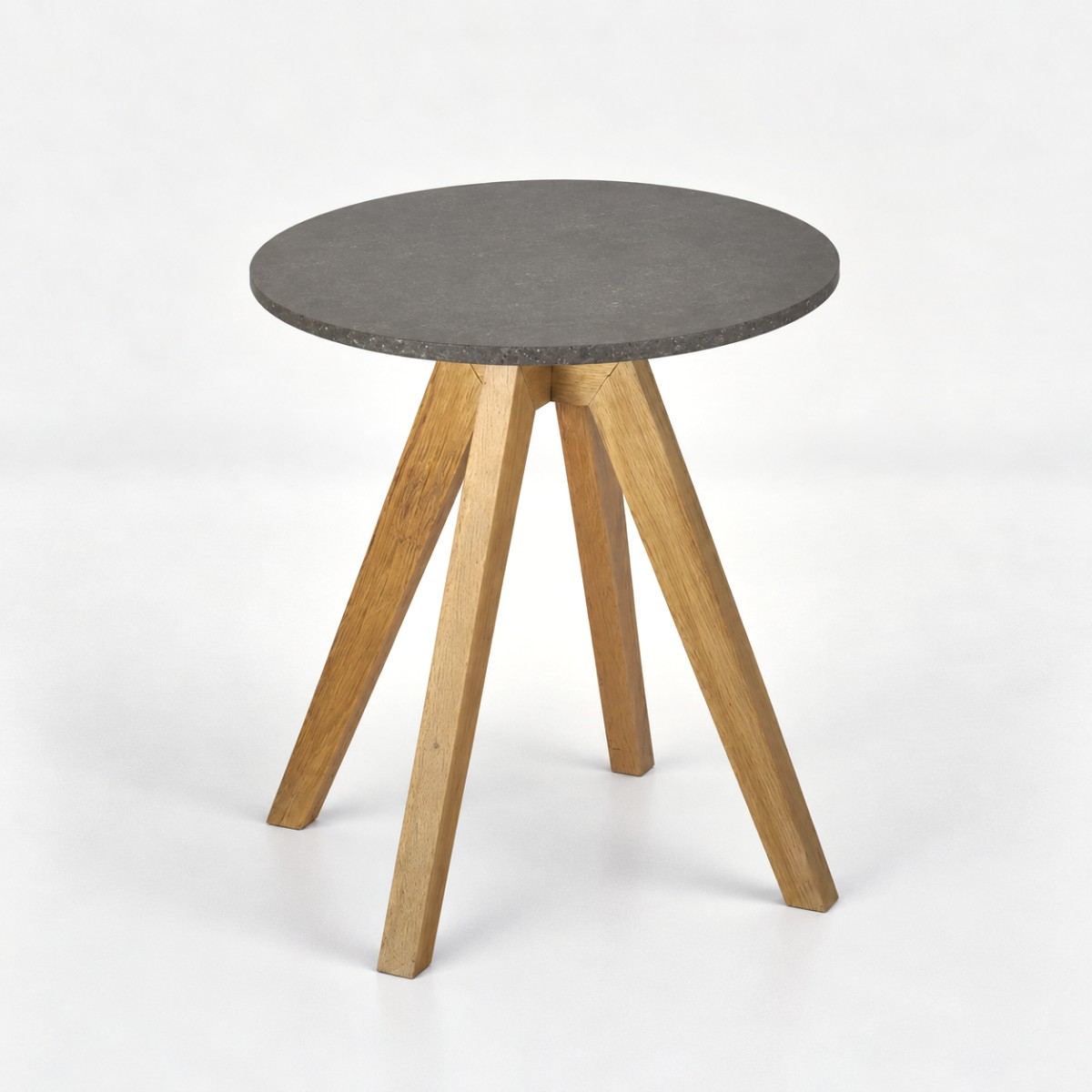 Side Table Natural Base – Storm
