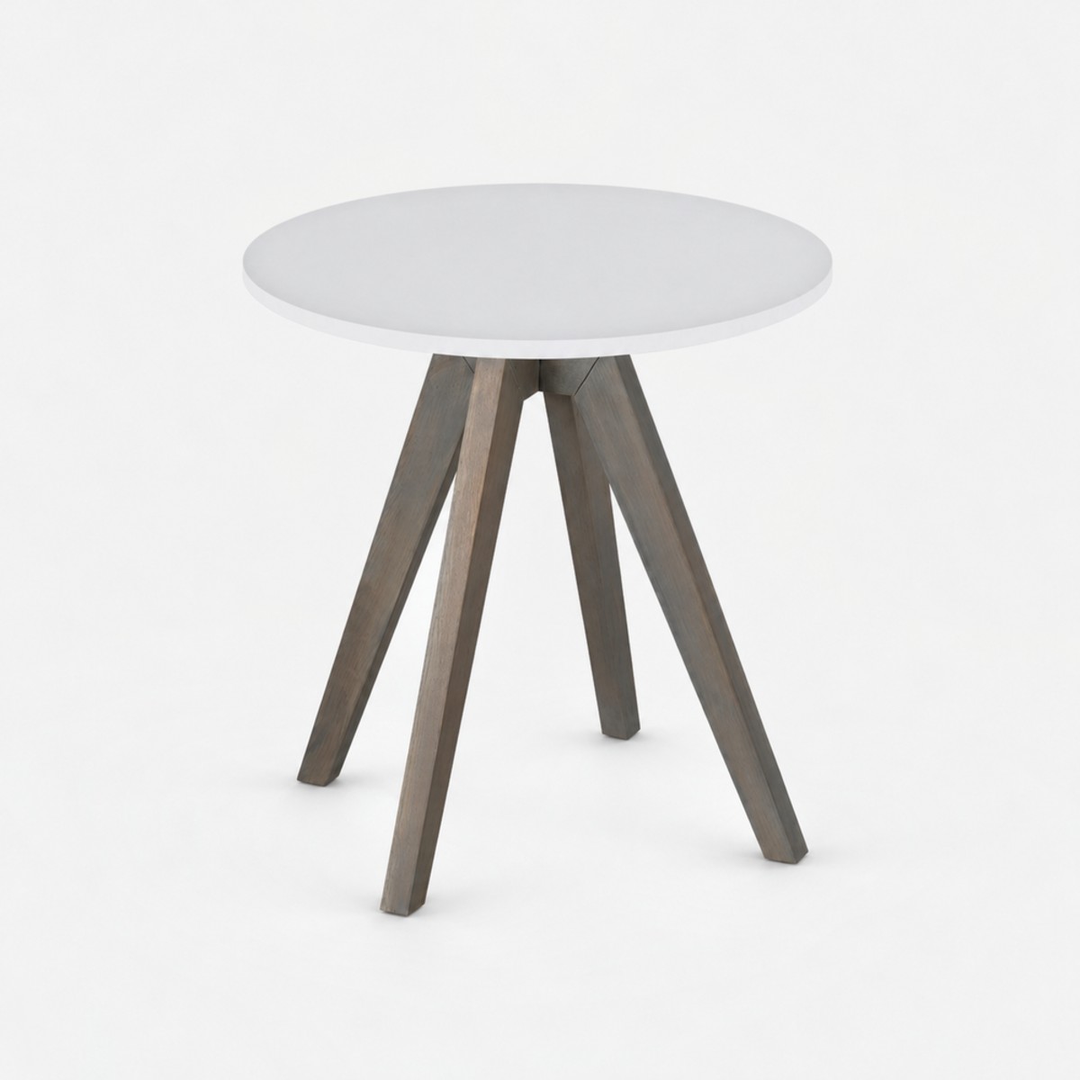 Side Table Urban Grey Base – Alpine White